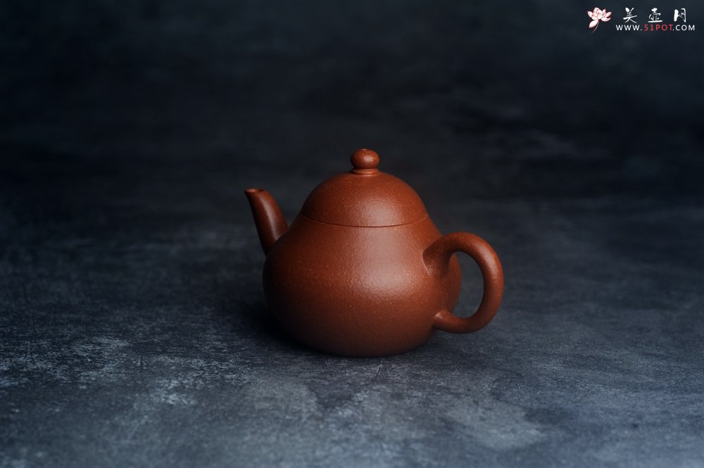 紫砂壶图片：美壶特惠 特好降坡泥明式梨形壶 茶人醉爱 - 美壶网