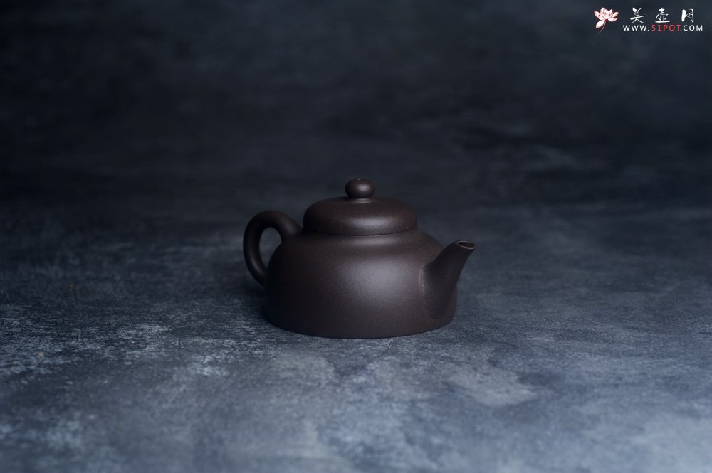 紫砂壶图片：美壶特惠 大水潭天青泥小美壶 工夫茶具 茶人醉爱 - 美壶网