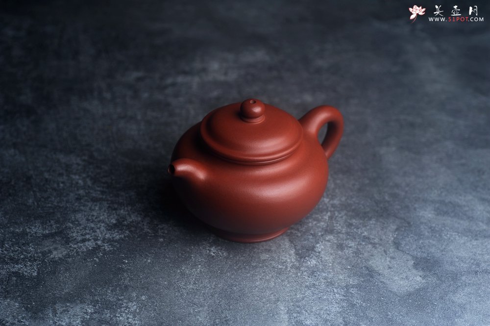 紫砂壶图片：美壶特惠 精品红泥大亨掇只 茶人醉爱 - 美壶网