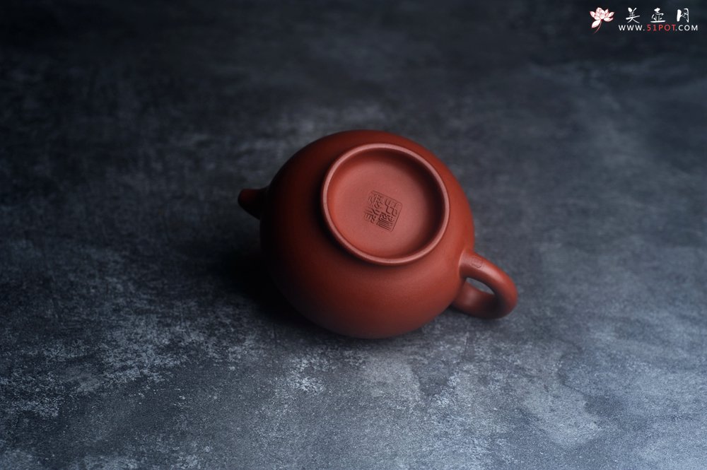 紫砂壶图片：美壶特惠 精品红泥大亨掇只 茶人醉爱 - 美壶网