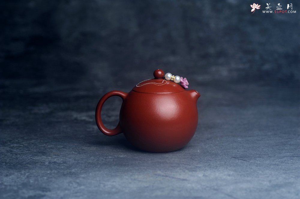 紫砂壶图片：美壶特惠 优质朱泥牡丹西施 茶人醉爱 - 美壶网