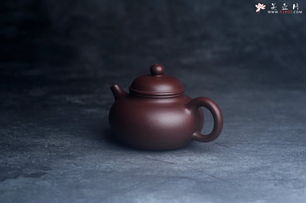 紫砂壶图片：美壶特惠 特好老紫泥容天壶 茶人醉爱 - 美壶网