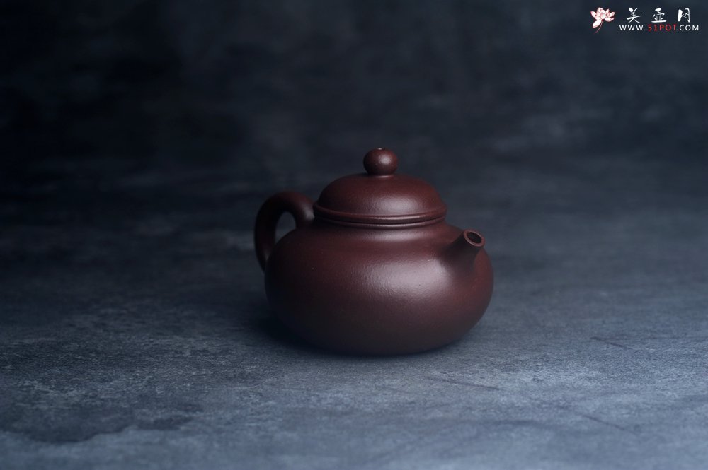 紫砂壶图片：美壶特惠 特好老紫泥容天壶 茶人醉爱 - 美壶网