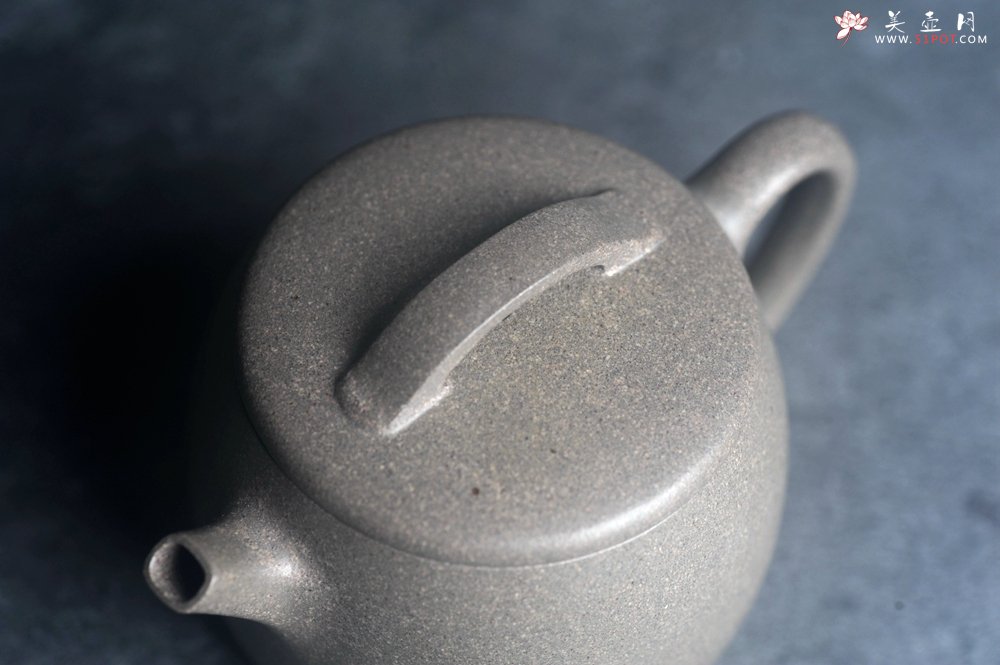 紫砂壶图片：美壶特惠 特好青段泥汉瓦紫砂壶 茶人醉爱 - 美壶网