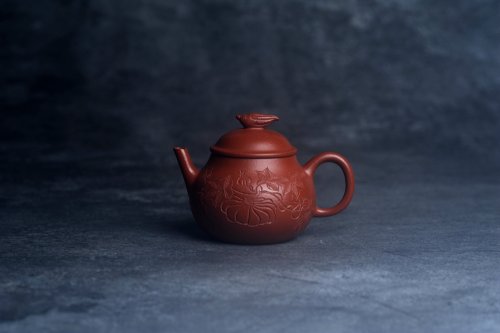 美壶定制紫砂壶 美壶特惠 手工手制紫砂壶特好老朱泥小美壶 茶壶 茶具 单壶 原矿朱泥