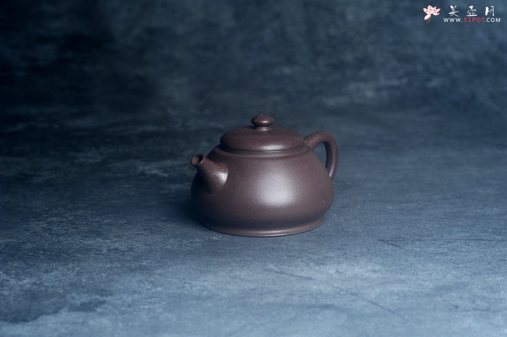 紫砂壶图片：美壶特惠 特好老紫泥潘壶 茶人醉爱 - 美壶网