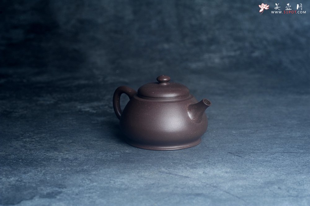 紫砂壶图片：美壶特惠 特好老紫泥潘壶 茶人醉爱 - 美壶网