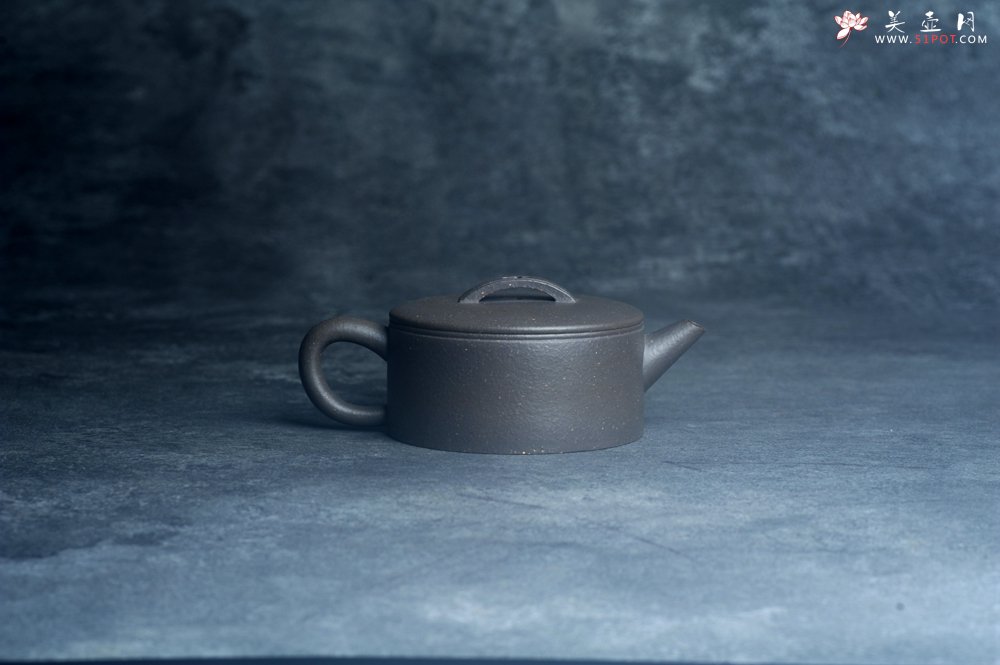 紫砂壶图片：美壶特惠 特好老青灰泥汉瓦 大口实用 茶人醉爱 - 美壶网