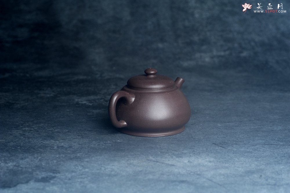 紫砂壶图片：美壶特惠 特好老紫泥潘壶 茶人醉爱 - 美壶网