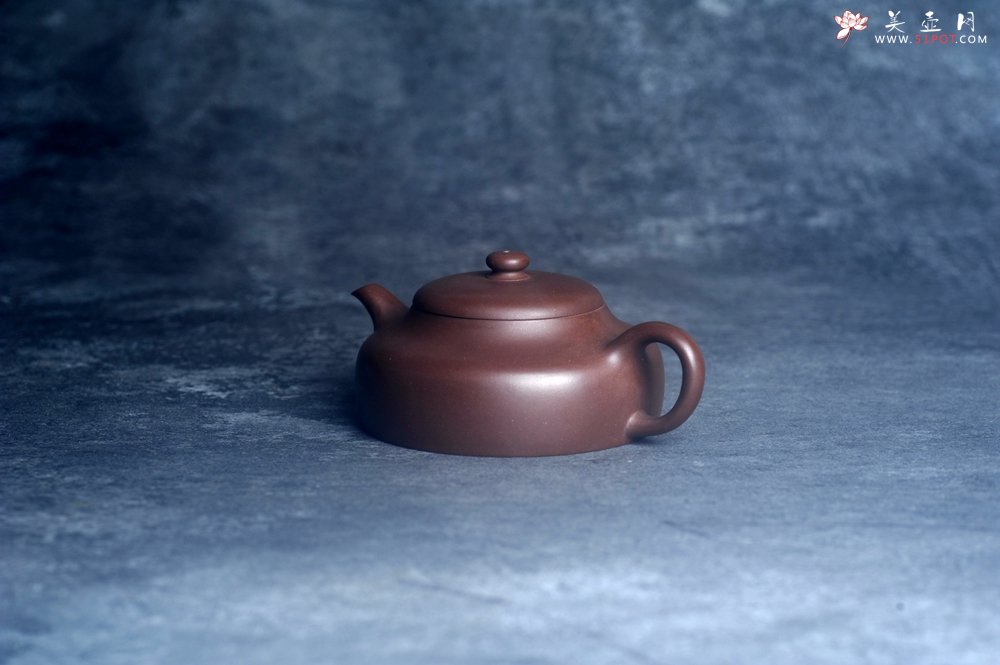 紫砂壶图片：美壶特惠 特好老紫泥君悦壶 茶人醉爱 - 美壶网
