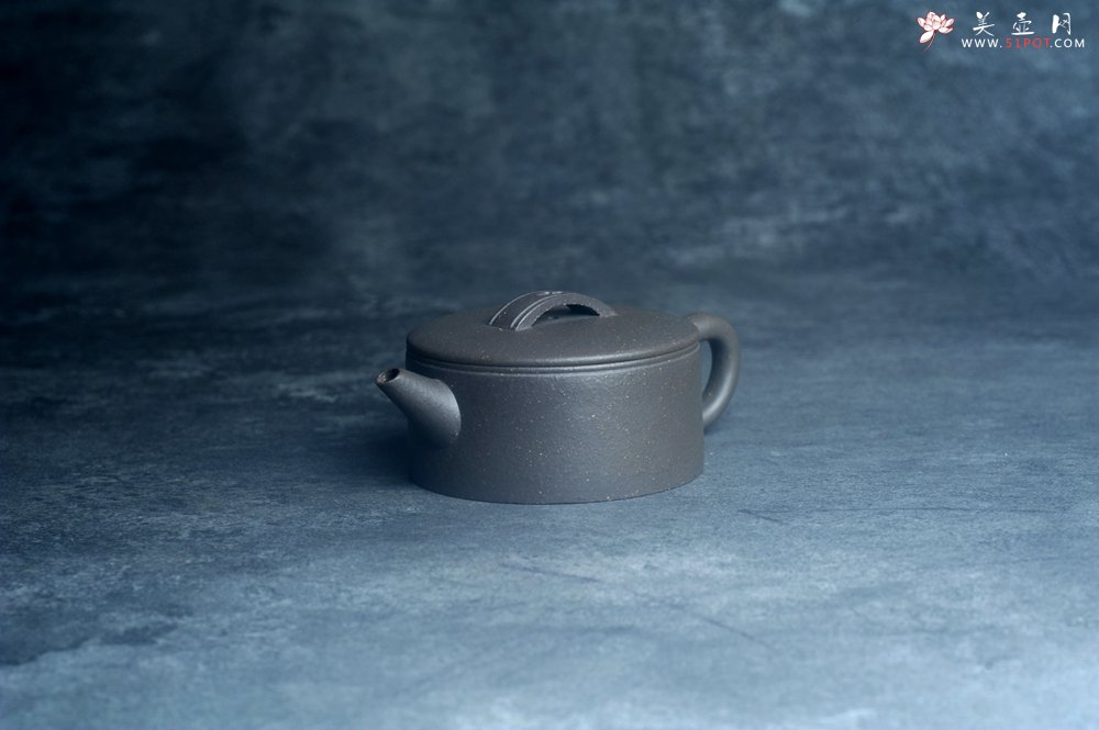 紫砂壶图片：美壶特惠 特好老青灰泥汉瓦 大口实用 茶人醉爱 - 美壶网