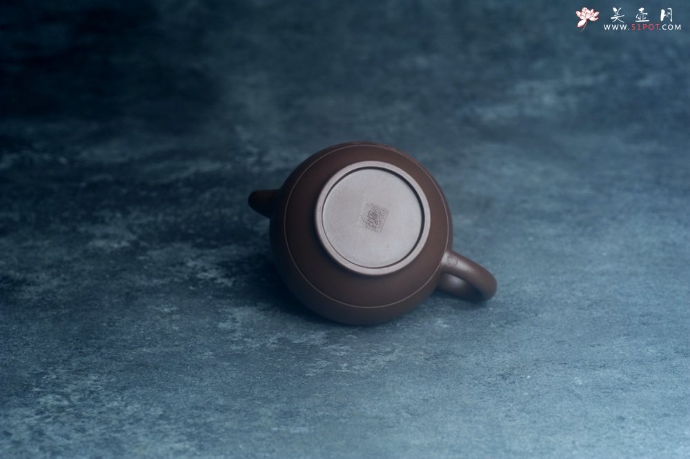 紫砂壶图片：美壶特惠 特好老紫泥山水佳音巨轮壶 茶人醉爱 - 美壶网