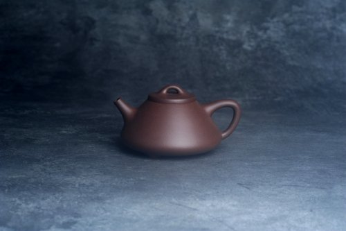 美壶定制老师紫砂壶 美壶特惠 特好老紫泥紫玉金砂子冶石瓢 原矿紫泥