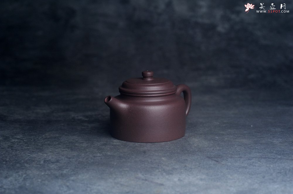 紫砂壶图片：美壶特惠 特好老紫泥德中壶 茶人醉爱 - 美壶网