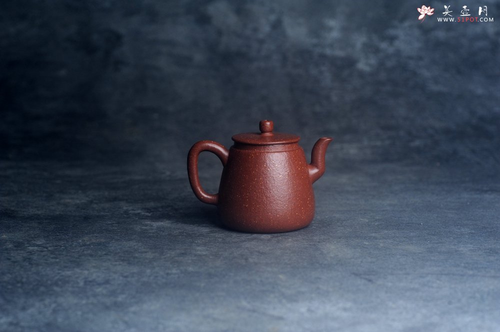 紫砂壶图片：美壶特惠 优质红降坡泥高灯壶 - 美壶网