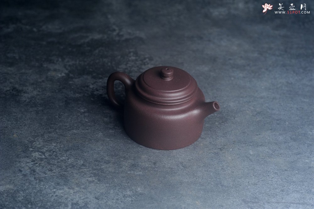 紫砂壶图片：美壶特惠 特好老紫泥德中壶 茶人醉爱 - 美壶网