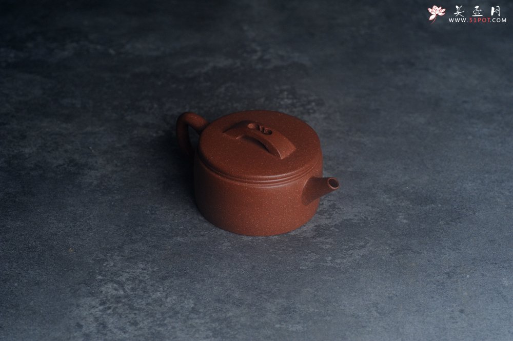 紫砂壶图片：美壶特惠 优质红降坡泥汉瓦壶 茶人醉爱 - 美壶网