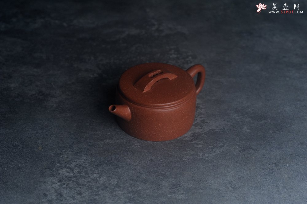 紫砂壶图片：美壶特惠 优质红降坡泥汉瓦壶 茶人醉爱 - 美壶网