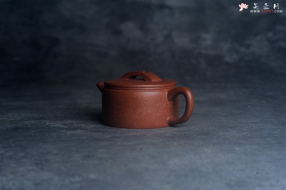 紫砂壶图片：美壶特惠 优质红降坡泥汉瓦壶 茶人醉爱 - 美壶网