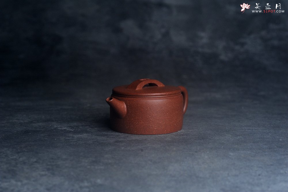 紫砂壶图片：美壶特惠 优质红降坡泥汉瓦壶 茶人醉爱 - 美壶网