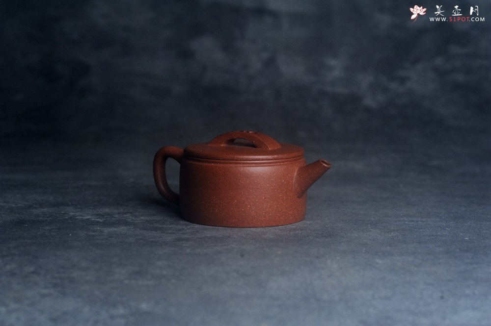 紫砂壶图片：美壶特惠 优质红降坡泥汉瓦壶 茶人醉爱 - 美壶网