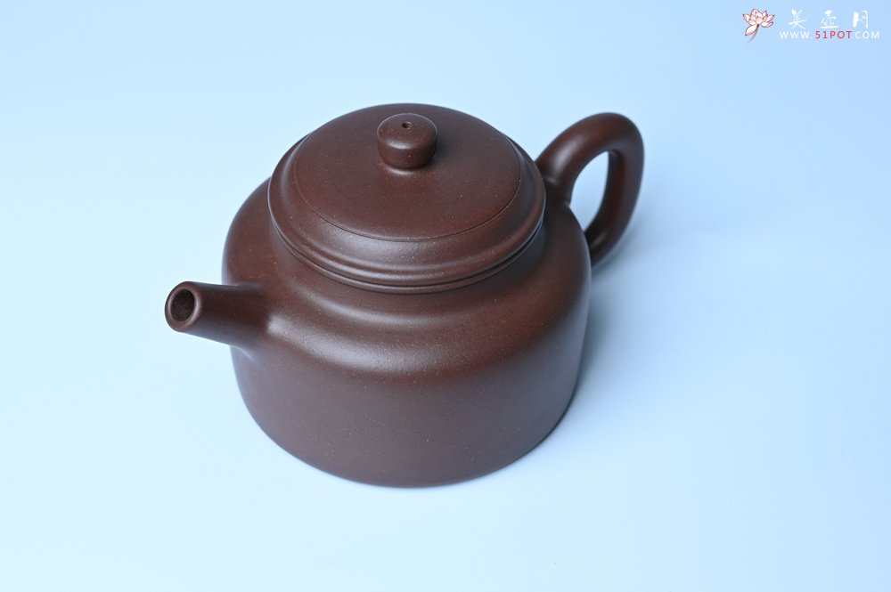 紫砂壶图片：美壶特惠 朱英尘全手工紫砂壶特好底槽青德中壶 茶壶 茶具 单壶 - 美壶网