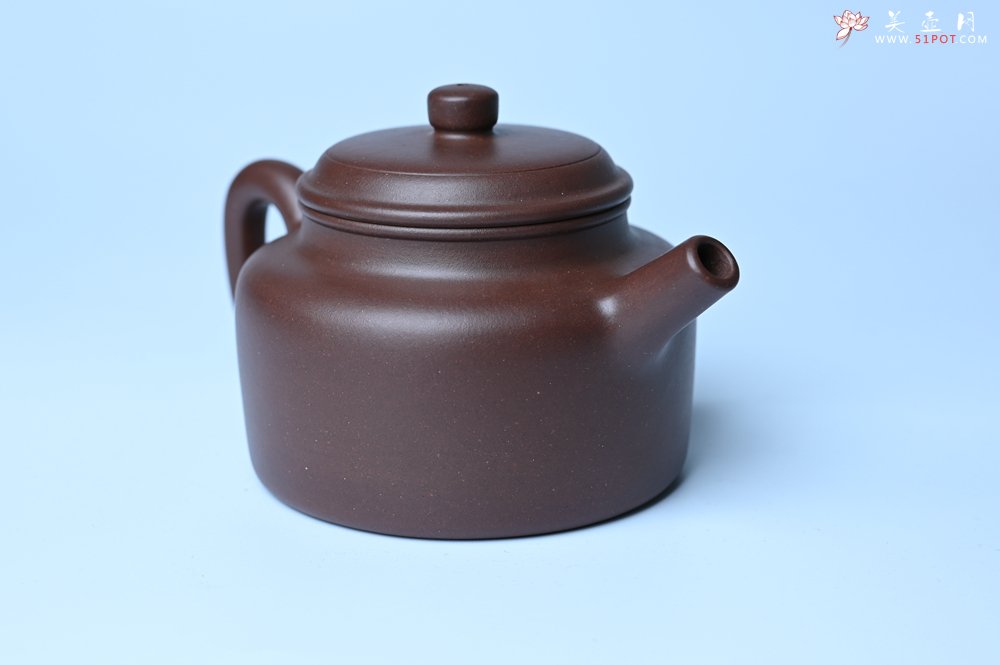 紫砂壶图片：美壶特惠 朱英尘全手工紫砂壶特好底槽青德中壶 茶壶 茶具 单壶 - 美壶网