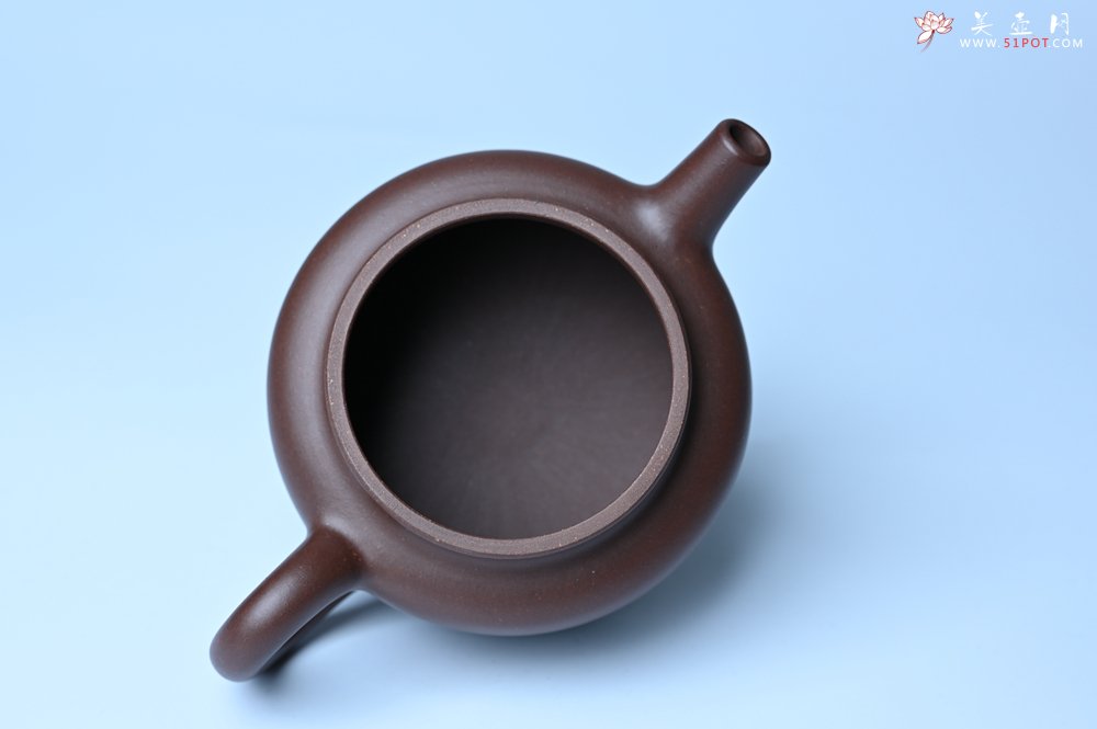 紫砂壶图片：美壶特惠 朱英尘全手工紫砂壶特好底槽青德中壶 茶壶 茶具 单壶 - 美壶网
