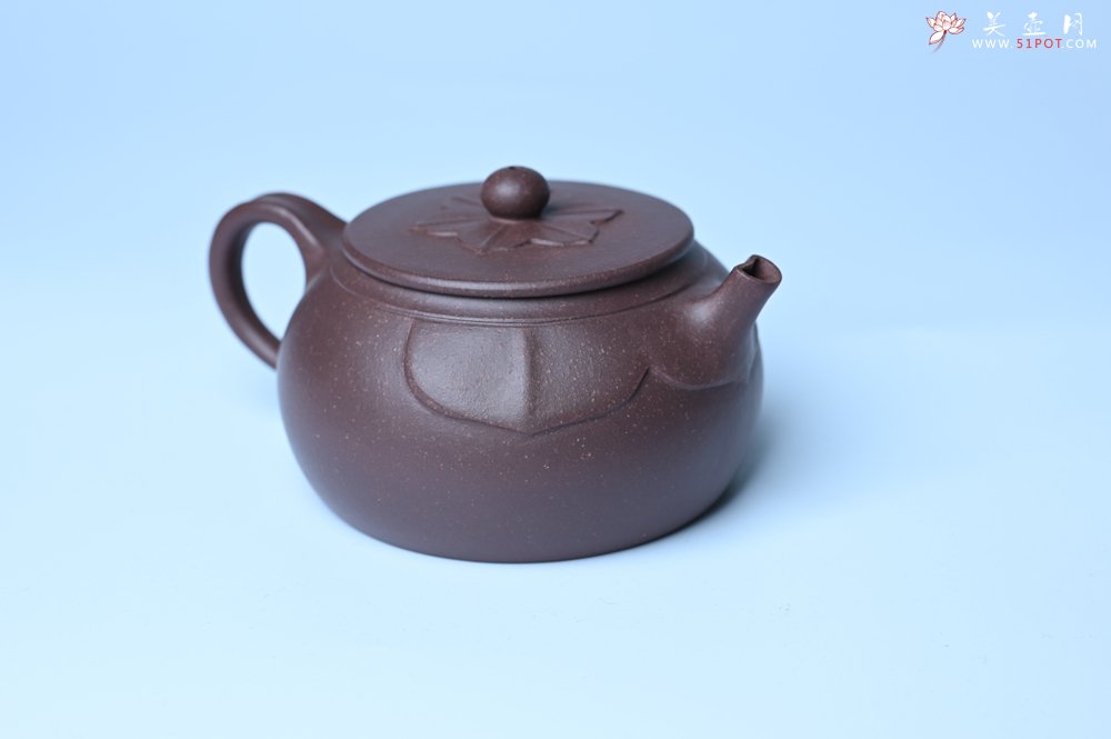 紫砂壶图片：美壶特惠 优质老紫泥般若小美壶 茶人醉爱 - 美壶网