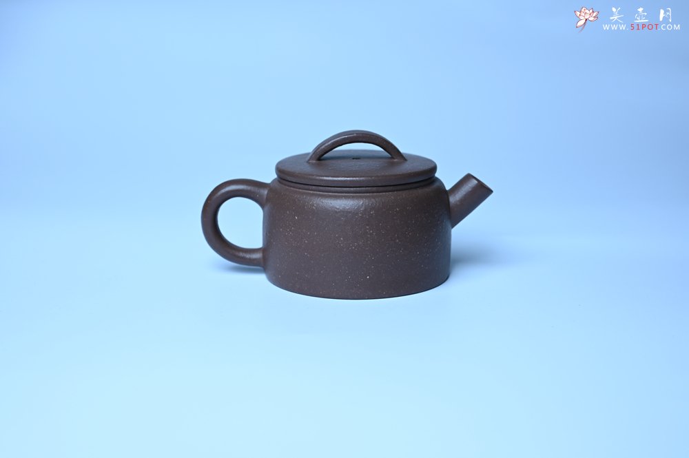 紫砂壶图片：美壶特惠 特好粗砂紫泥大炮汉瓦 出水爽利 - 美壶网