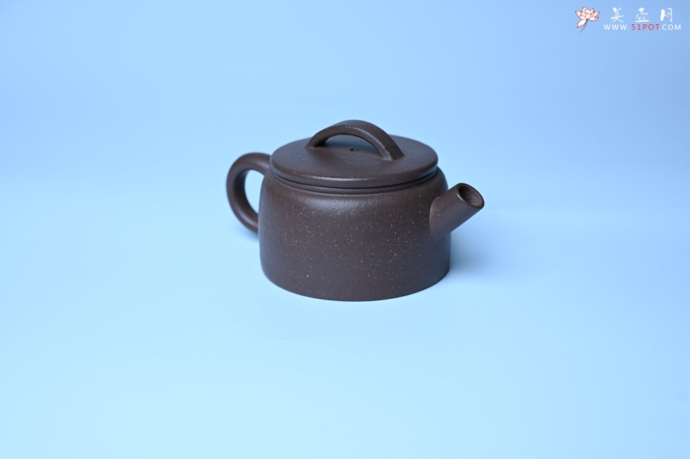 紫砂壶图片：美壶特惠 特好粗砂紫泥大炮汉瓦 出水爽利 - 美壶网