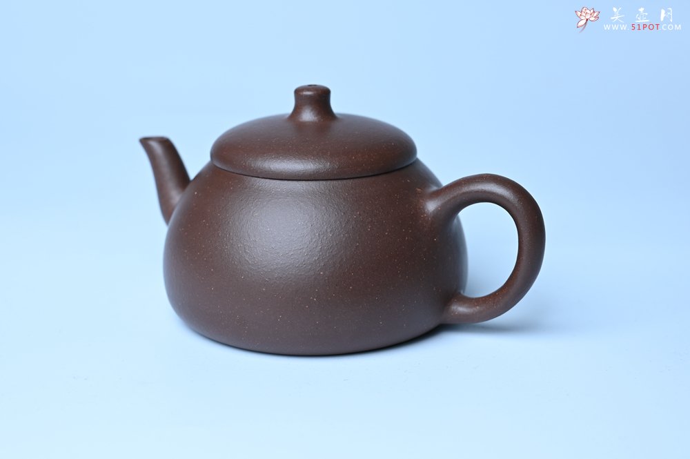 紫砂壶图片：美壶特惠 紫砂壶特好老紫泥乳鼎石瓢壶 茶壶 茶具 单壶 - 美壶网