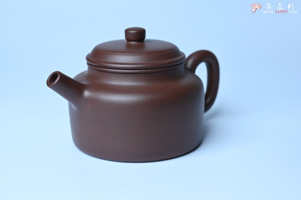 紫砂壶图片：美壶特惠 朱英尘全手工紫砂壶特好底槽青德中壶 茶壶 茶具 单壶 - 美壶网