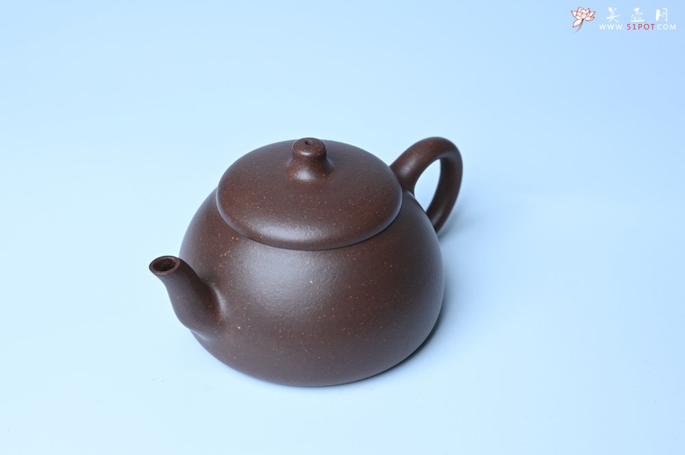 紫砂壶图片：美壶特惠 紫砂壶特好老紫泥乳鼎石瓢壶 茶壶 茶具 单壶 - 美壶网