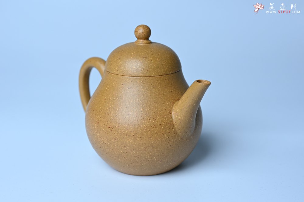 紫砂壶图片：美壶特惠 特好黄金段泥梨形壶 - 美壶网