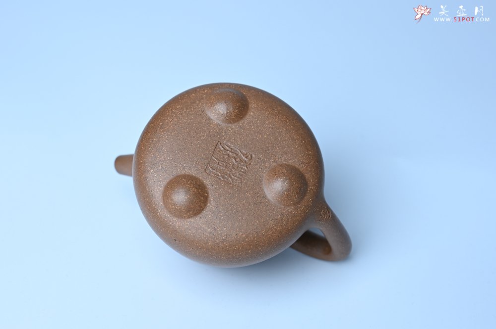 紫砂壶图片：美壶特惠 油润老段泥精致高石瓢紫砂茶壶 茶人醉爱 - 美壶网