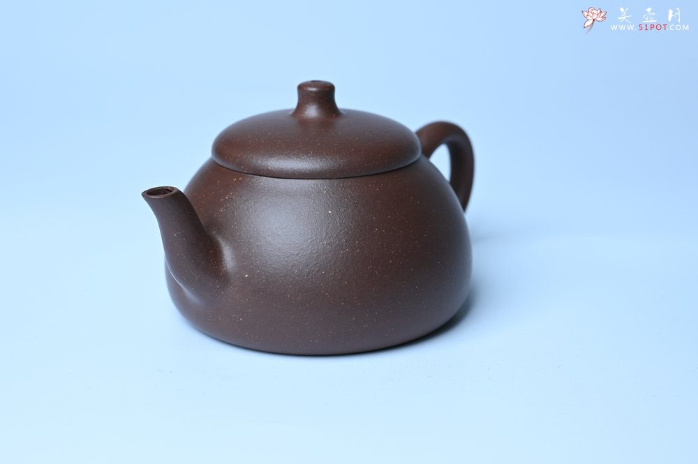 紫砂壶图片：美壶特惠 紫砂壶特好老紫泥乳鼎石瓢壶 茶壶 茶具 单壶 - 美壶网