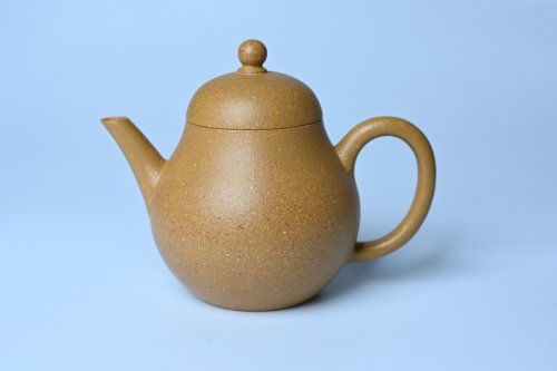 美壶定制紫砂壶 美壶特惠 特好黄金段泥梨形壶 黄金段