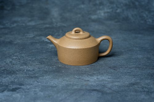 美壶定制老师紫砂壶 美壶特惠 优质黄金段泥镜瓦壶 茶人醉爱 黄金段