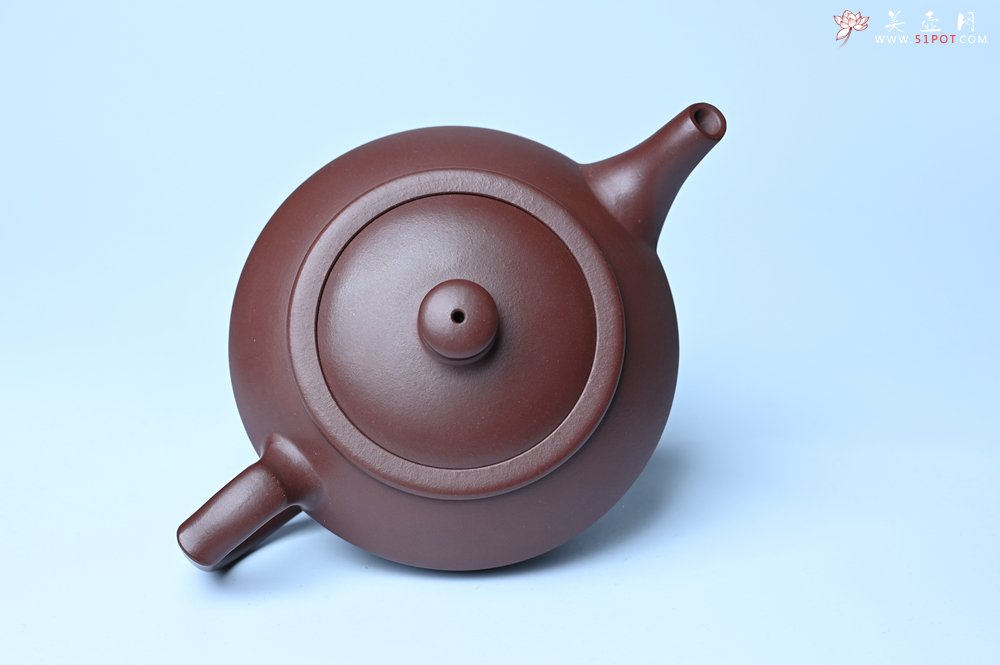 紫砂壶图片：潜力股周小培老师 4号井深井红皮龙 全手工汉云壶 - 美壶网