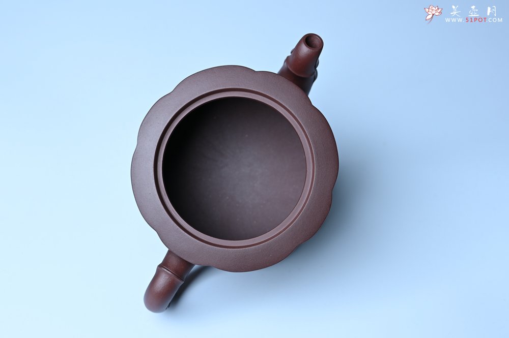 紫砂壶图片：美壶特惠 紫砂壶手工手制优质紫泥八段竹壶 茶人醉爱 - 美壶网