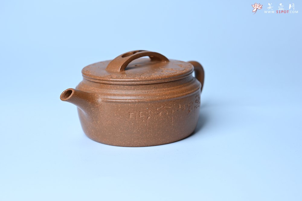 紫砂壶图片：美壶特惠 特好黄降坡泥汉瓦壶 万物可盼 茶人醉爱 - 美壶网