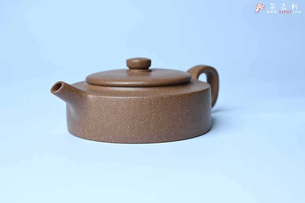 紫砂壶图片：美壶特惠  精工老段周盘壶 小壶难做 易泡养 杀茶利器 - 美壶网