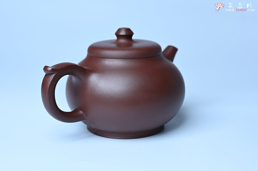 紫砂壶图片：潜力股周小培老师 4号井深井红皮龙全手工修德壶 养后特润 期待与您结缘 - 美壶网