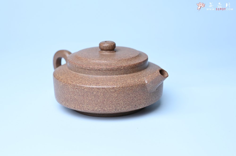 紫砂壶图片：美壶特惠 紫砂壶手工手制特好五彩老段泥还原烧周盘壶 茶壶 茶具 单壶 - 美壶网