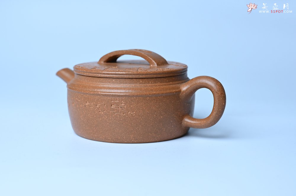 紫砂壶图片：美壶特惠 特好黄降坡泥汉瓦壶 万物可盼 茶人醉爱 - 美壶网