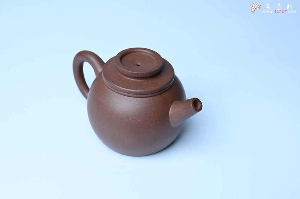 紫砂壶图片：美壶特惠 精致黑星红拼紫泥（家藏限量）巨轮小壶 茶人醉爱 - 美壶网