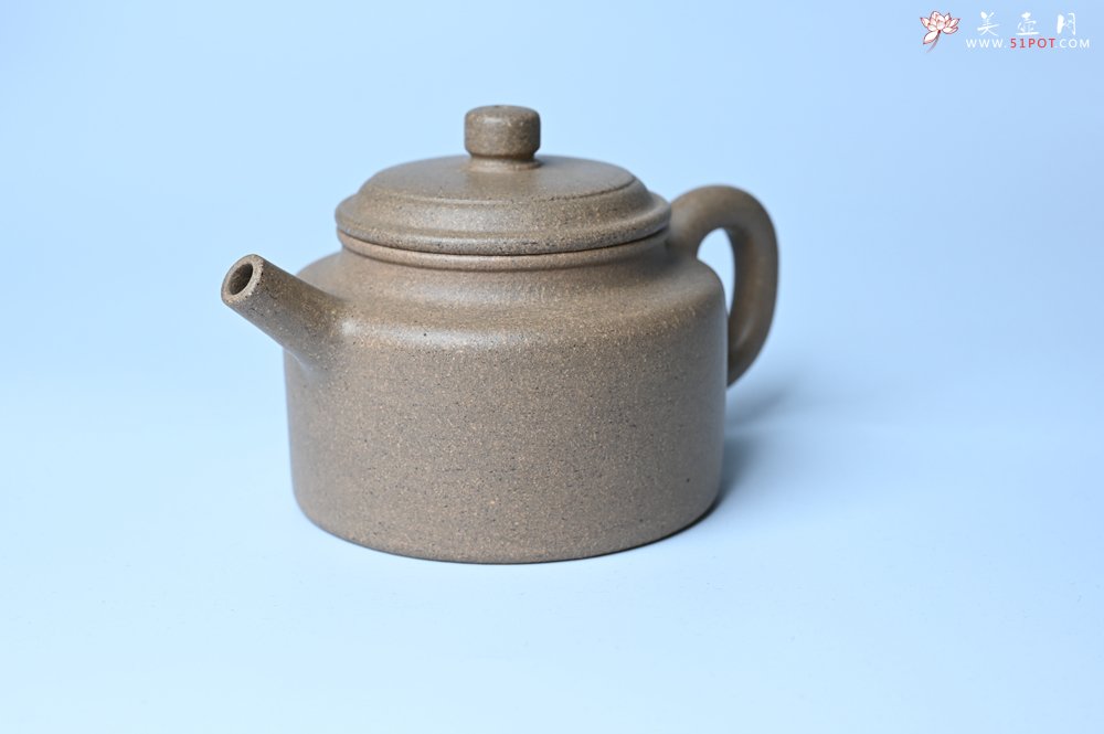 紫砂壶图片：高温油润黄龙山本山老段泥 全手工德中壶 做工特好 - 美壶网