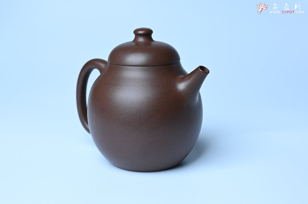 紫砂壶图片：美壶特惠 特好老紫泥龙蛋壶 茶人醉爱 - 美壶网