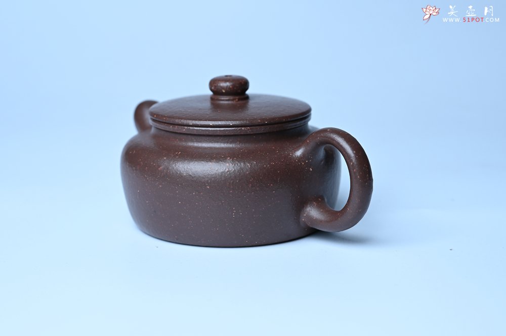 紫砂壶图片：美壶特惠 手工手制紫砂壶特好紫玉金砂涌泉壶 茶壶 茶具 单壶 - 美壶网